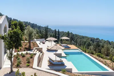 Image de Luxury new Villa Limni with stunning sea views and near to the best beaches