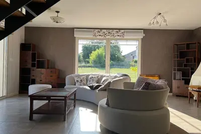 Image de Maison moderne piscine chauffée