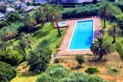 Image de Appartement 'Apartamento Vista Al Mar' avec vue sur la mer, piscine partagée et terrasse privée