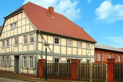 Maison à colombages à Lenzen près de l'Elbe