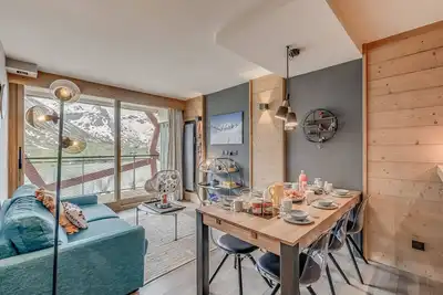 Image de Tignes: Appartement 4* avec Balcon Sud, 50m2, 2 Ch, WiFi