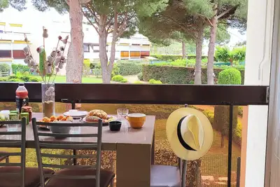 Image de Un Jardin proche de la Plage et commerces