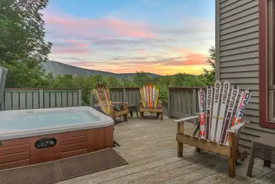 Image de Stratton 4br 3 Bath Hot Tub, Game Room, Direct Mountain View Sleeps10 On Shuttle