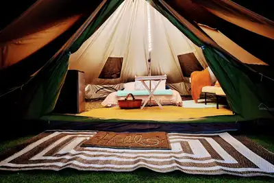 Image de Glamping Tent in the Smoky Mountains