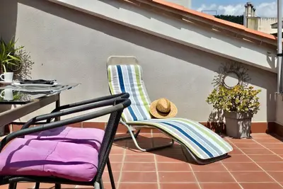 Image de Penthouse 100m from Sea with Terrace, Near Bcn