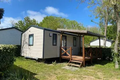 Image de ZEcamping 5 étoiles piscine couverte locatif Tv 23m2