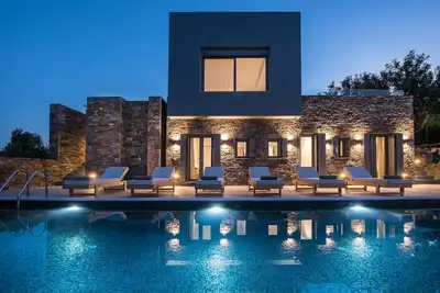 Maison de campagne \"Villa Hermione\" avec piscine privée, Wi-Fi et climatisation