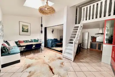 Image de Calme et lumineux duplex familial de 60m2 en centre-ville de Sète