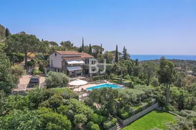 Image de Villa Vignes et mer mit Traumhaftem Meer- und Talblick. Haustier auf Anfrage