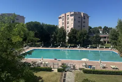 Image de M398 - Marcelli, three-room apartment with terrace in residence with pool