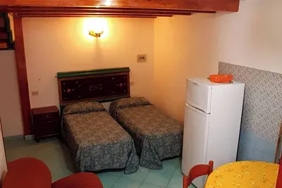 Image de chambre centrale en mezzanine