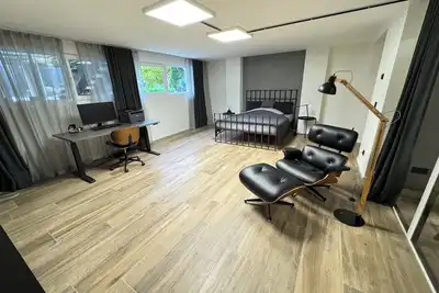 Image de Fitness & Design Appartment 40 qm Nähe City, Un Campus & Natur