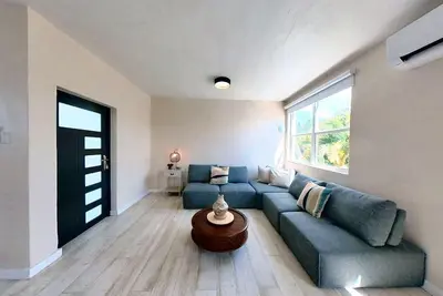 1 block from the beach- 3 bedroom apt #1