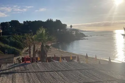 Image de Ste Maxime face à la plage de La Nartelle, calme appart 2 ch, terrasse, parking