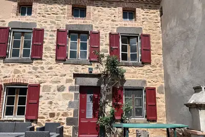 Image de Maison 8-9 personnes Lavaudieu, plus beau village de France. Animaux acceptés.
