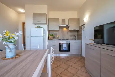 Image de Maison de vacances 'Oleandro' avec piscine partagée, terrasse privée et climatisation