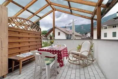 Image de Appartement 'Appartment Love' avec vue sur les montagnes, jardin partagé et Wi-Fi