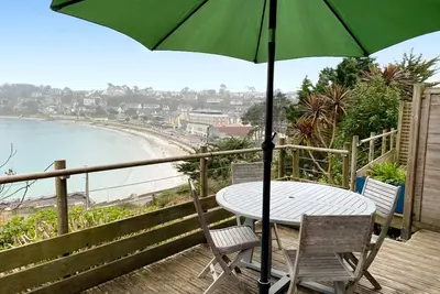 Appartement à Perros-Guirec proche plage avec balcon et vue mer
