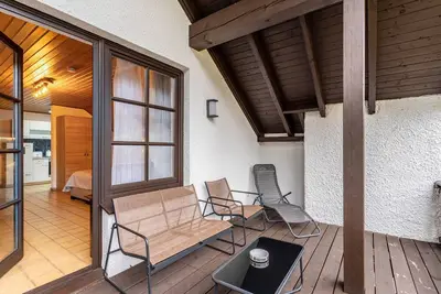 Image de Appartement 'Wohnung 1' avec terrasse partagée, jardin partagé et Wi-Fi