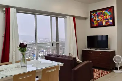 Resort inspired stay at the heart of the city! \n2 bedroom unit max of 5 guest