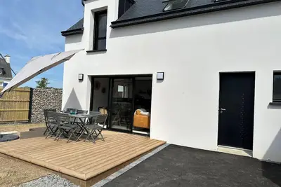 Image de Les mouettes : Plage à pied pour maison neuve avec spa\nFormule tout inclus