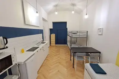 Image de Spacious, Light Studio Apartment in Vinohrady