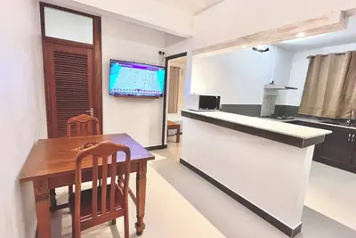 Image de Modern apartment for rent in La Gaulette. \nSuitable for couple or family.