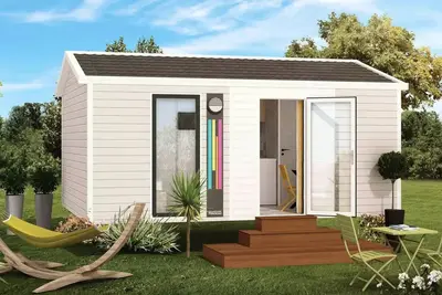 Image de Mobil-home Confort 20m² - 1 chambre + terrasse intégrée 2 personnes