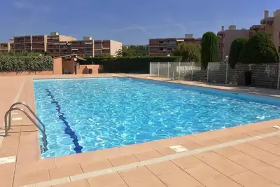 Image de Rives de La Favière Confortable T2 Terrasse sud Vue mer Piscine Garage sous-sol