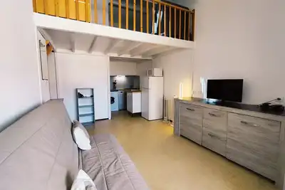 Image de Appartement T2 Mezzanine à Narbonne-Plage, 30m², 5 pers, Proche Centre et Plage