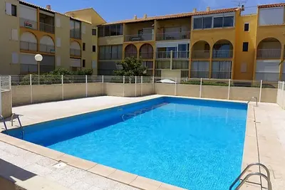 Image de T3 Mezzanine avec Piscine à 200m de la Plage, Parking Inclus - 6 Pers