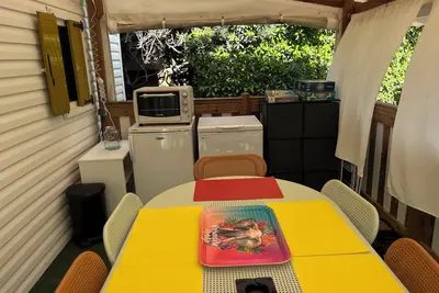 Image de L'Echappée Belle de Sandra et Nico, mobilhome tout confort en Camargue en 4 *