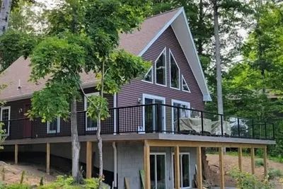 Gorgeous Burt Lake Waterfront Home!