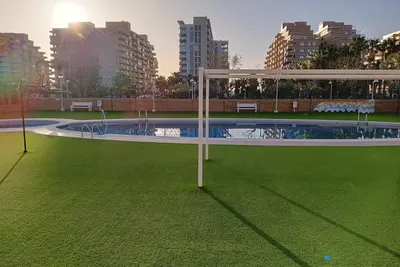 Image de Appartement 'Apartamento Luz De Torremar' avec vue sur la mer, Wi-Fi et climatisation