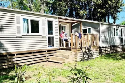 Image de Mobil-home Malin 20m² - 2 chambres - climatisation - terrasse 4 personnes
