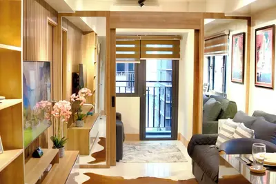 Image de A newly built 2-bedroom condo in the heart of Pasay, strong WiFi, gym & near Moa