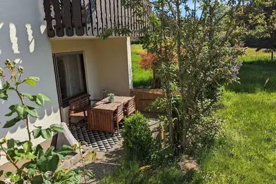 Image de Appartement \"Wiesenblümle\" avec terrasse privée, jardin privé et Wi-Fi