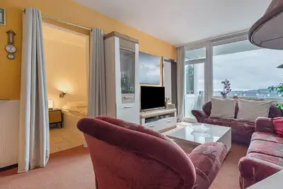 Image de Appartement \"Harz Stube\" avec vue sur les montagnes, balcon et Wi-Fi