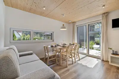 Image de Maison de vacances 'Lupus 3' avec vue sur la montagne, terrasse privée et Wlan