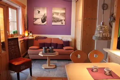 Image de Cozy apartment with mountain view, sauna, and close to the ski lift in the Zille