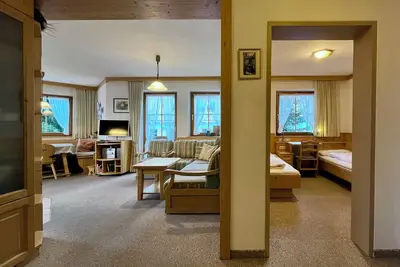Image de Cozy apartment with mountain view, sauna, and close to the ski lift in the Zille