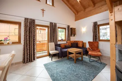Image de Alpine hut with breathtaking mountain views and proximity to the lift in the Zil