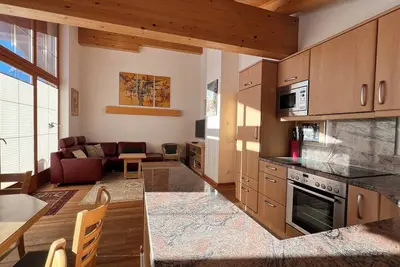 Image de Modern apartment with stunning mountain views and proximity to the lift in the Z