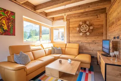Image de Modern chalet with mountain view, sauna, and proximity to the lift in the Ziller