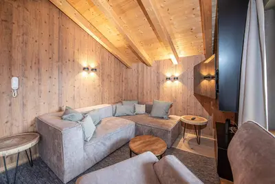 Image de Modern apartment with mountain view, sauna, and proximity to the lift in the Zil