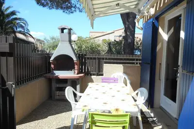 Image de Villa T2 Mezzanine avec Parking, à 500m de la Plage – Saint-Cyprien