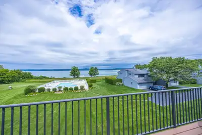 Tannery Creek! Condo with water view + pool!