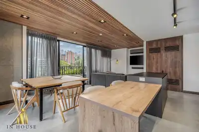 Image de Apt sofisticado y luminoso con Bbq - Morph 1101