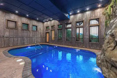 Image de Spacious Cabin W/ Amazing Views Nestled In Gated Community W/ Heated Salt Pool