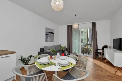 Appartement d'une chambre avec le balcon Tucepi, Makarska (A-23256-a)